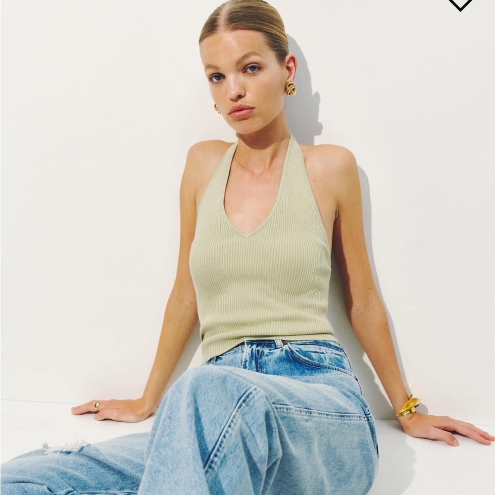 Carol Cotton Sweater Tank - Reformation
